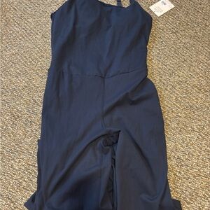 Danskin Midnight Blue Sleeveless Jumpsuit